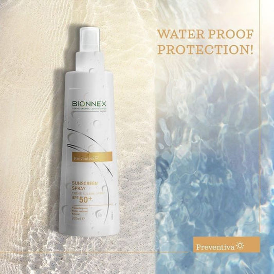 Bionnex Preventiva Sunscreen (SPF50+) High Protection, Hydrating, Non-Sticky Sun Spray - 200ml Bionnex