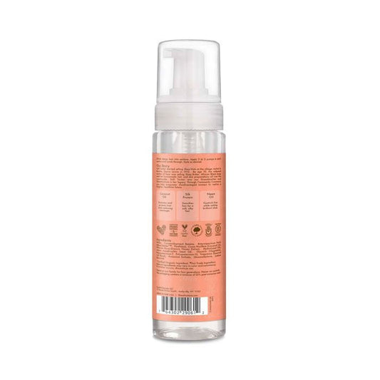 Shea Moisture Coconut and Hibiscus Frizz Curl Mousse Lightweight Anti-Frizz Formula 222ml Shea Moisture