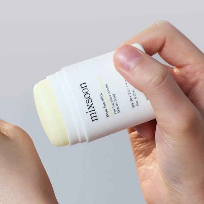 Mixsoon Bean Sun Stick (SPF50) Lightweight Matte Sun Protection with Fermented Plant Extracts - 15g