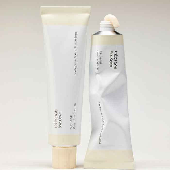 Mixsoon Bean Cream, Fermented Nutrient Moisturizer with Amino Acids for Hydration - 65ml