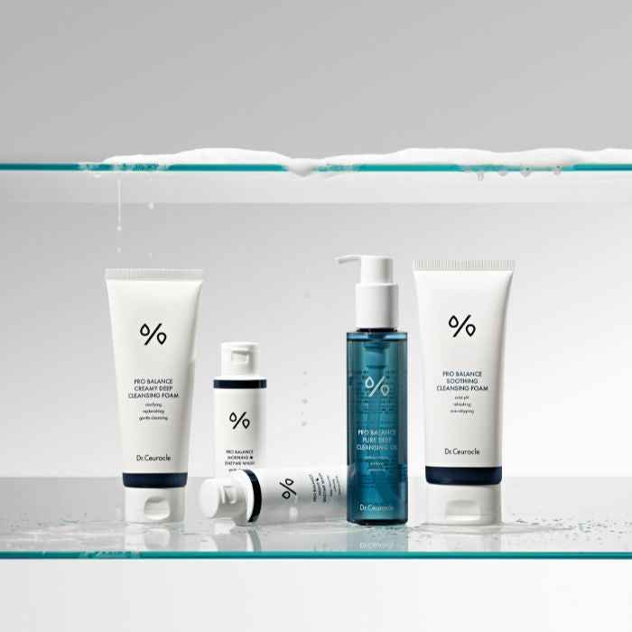 Dr. ceuracle pro balance soothing mild ph gel-to-foam cleanser for sensitive skin 150ml