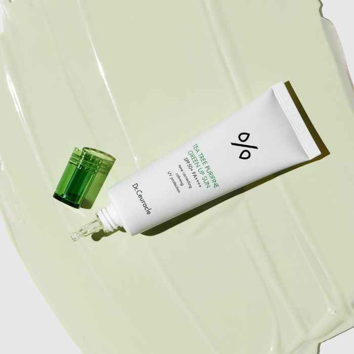 Dr. ceuracle tea tree purifine green up sun (spf50+) calming sunscreen - 50ml