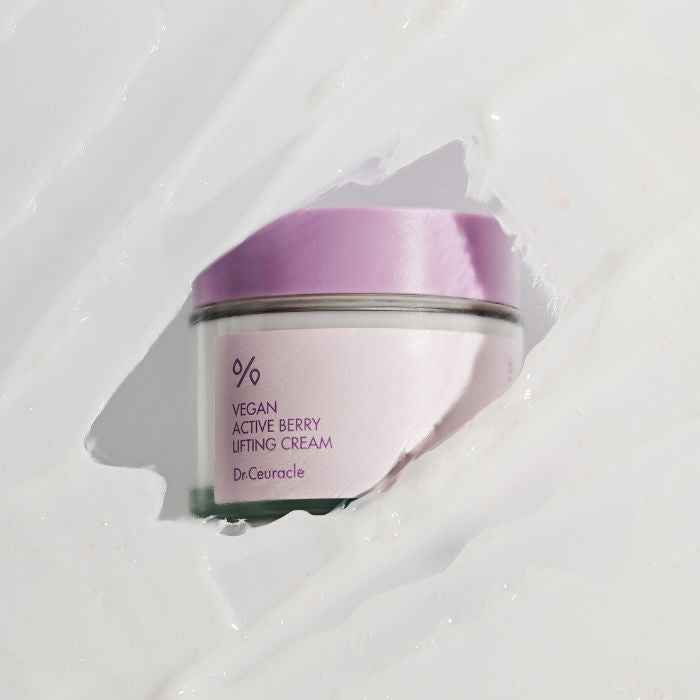 Dr. ceuracle vegan active berry lifting cream firming moisturizer for elastic plump skin 75g