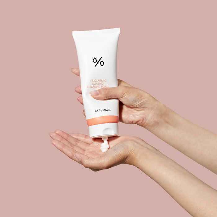 Dr. ceuracle 5a control clearing cleansing foam, salicylic acid acne deep cleanser - 200ml