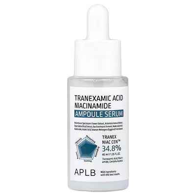Aplb, tranexamic acid niacinamide ampoule serum , 1.35 fl oz (40 ml)