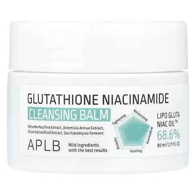 Aplb, glutathione niacinamide, cleansing balm, 2.71 fl oz (80 ml) by aplb