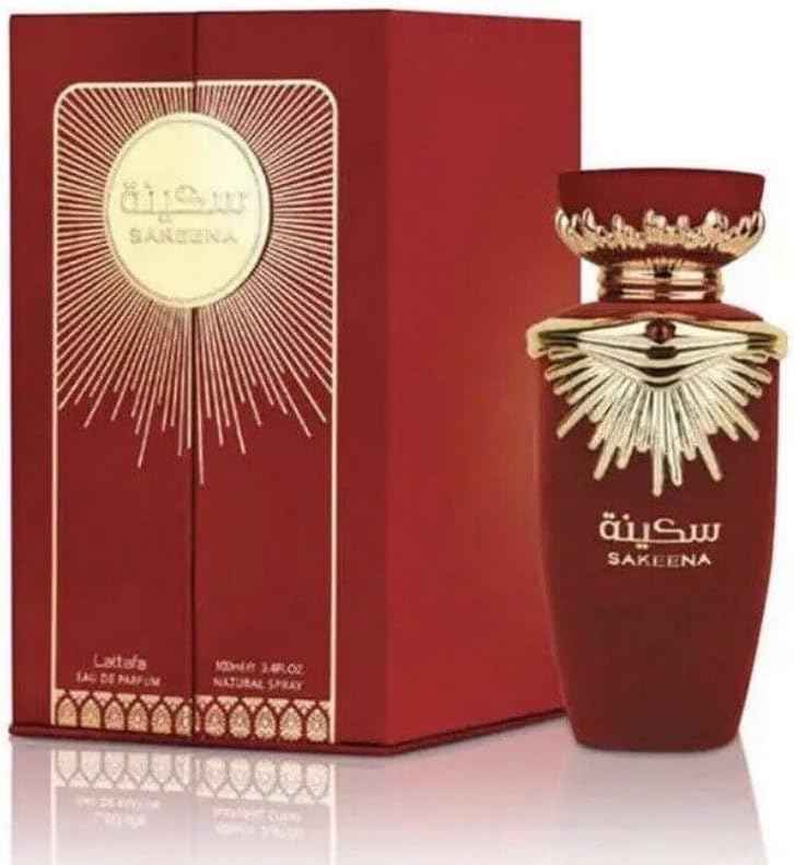 Lattafa Sakeena Eau De Parfum Spray 3.4 Ounce (Unisex) - 100ml