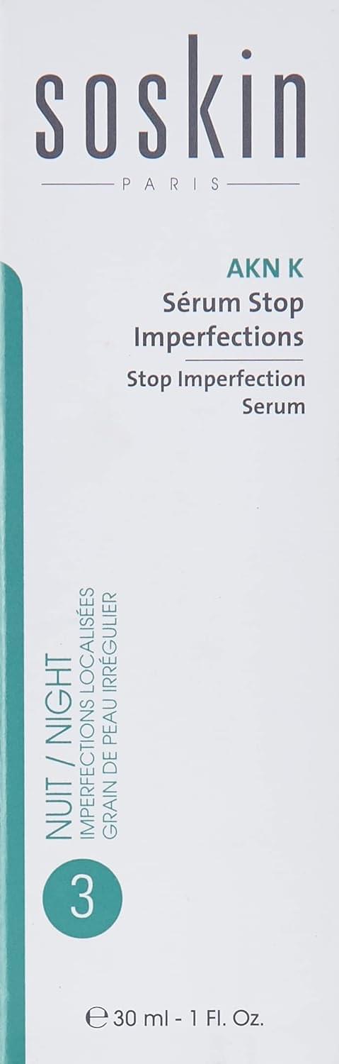 Soskin AKN Stop Imperfection Face Serum 15ml Soskin