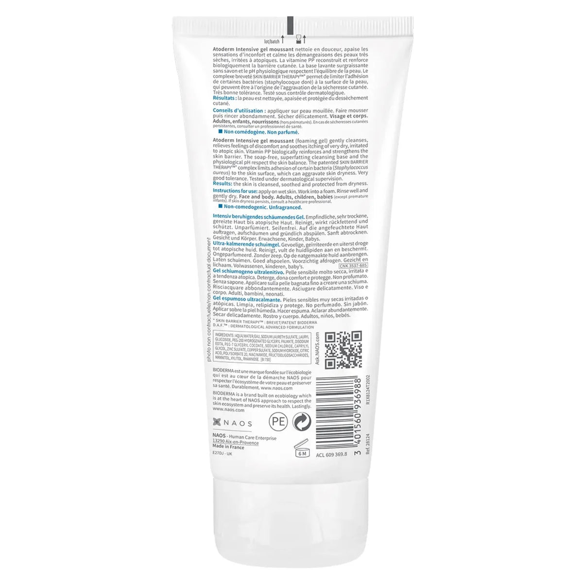 Bioderma Atoderm Intensive Baume Ultra Soothing 200ml Bioderma
