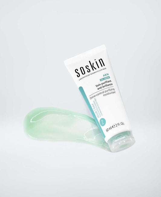 Soskin AKN Shine-Control Moisturiser Gel Cream - 60ml Soskin