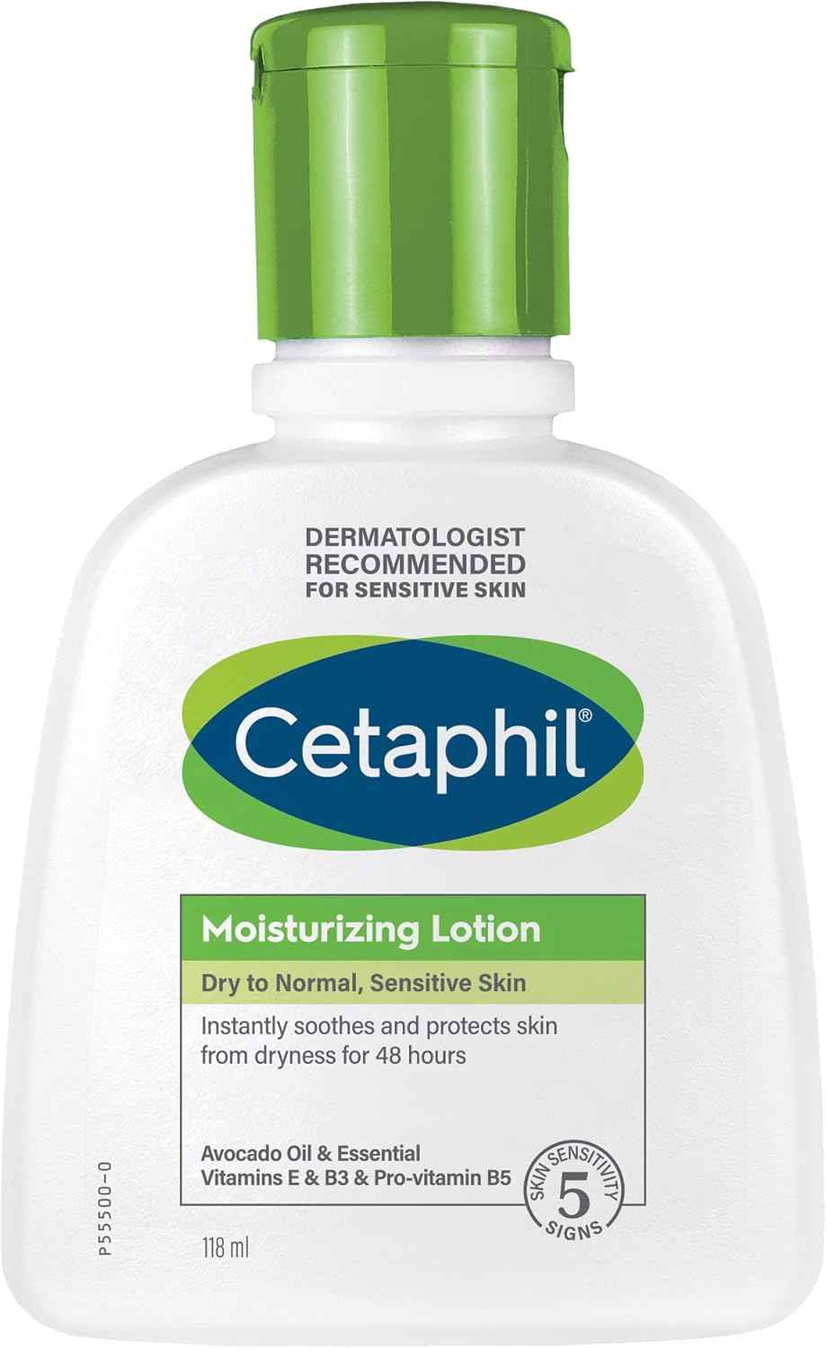 Cetaphil moisturizing lotion, face & body moisturizer for dry to normal and sensitive skin - 118ml