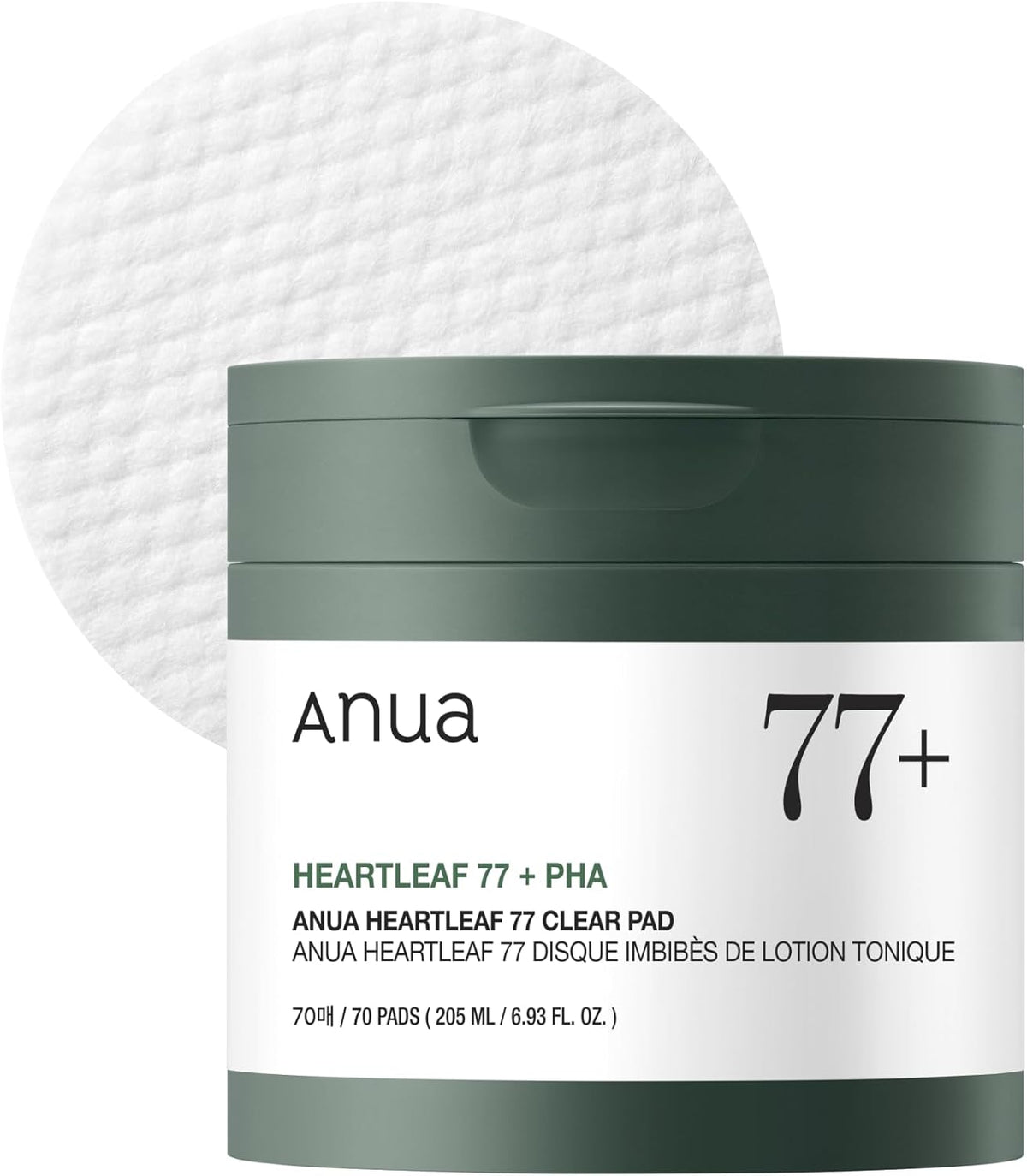 Anua Heartleaf 77% Clear Exfoliating Facial Toner Pads 160ml Anua