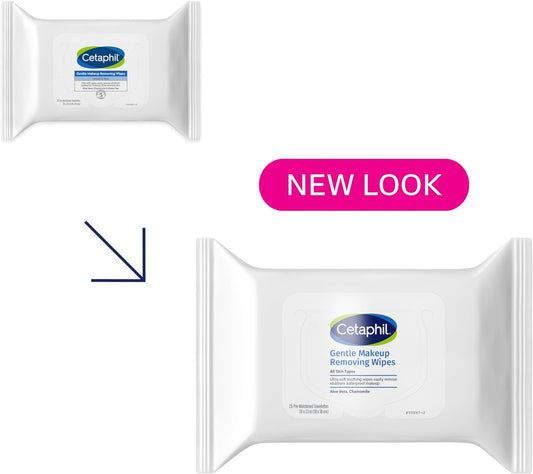 Cetaphil Gentle Makeup Removing Wipes - 25 towelettes Cetaphil