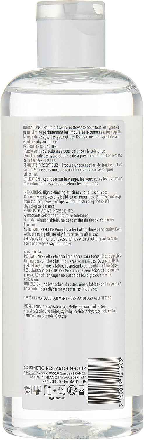 Soskin R+ Micelle Water - 250ml