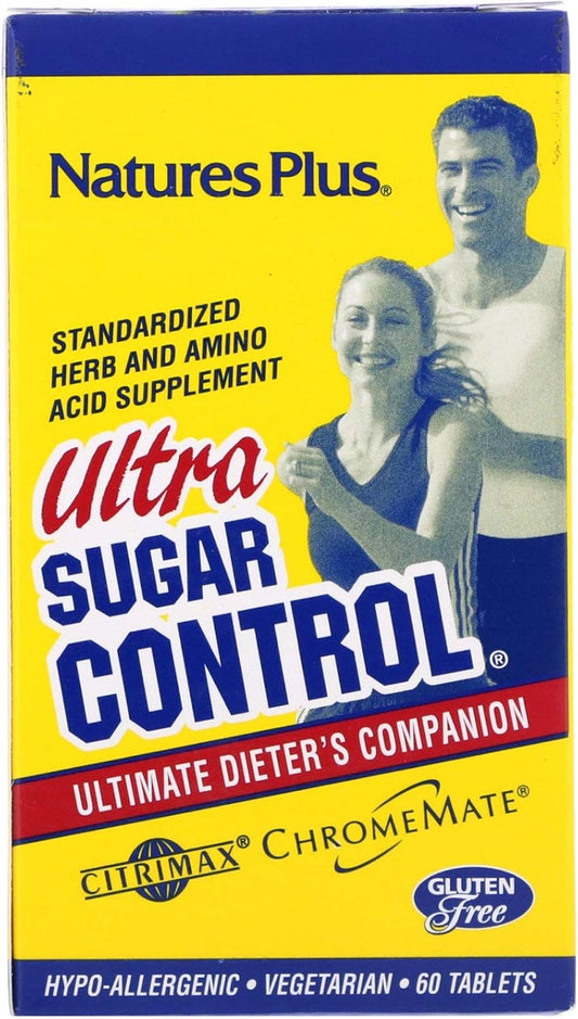 Natures Plus Ultra Sugar Control - 60 Tablets Natures Plus