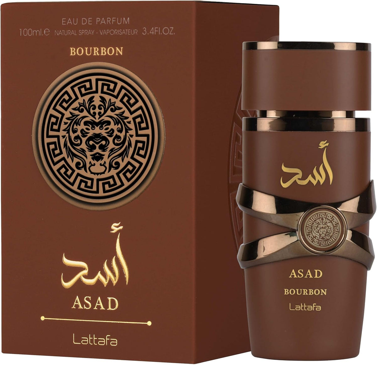 Lattafa ASAD BOURBON EDP For Men - 100ML Lataffa