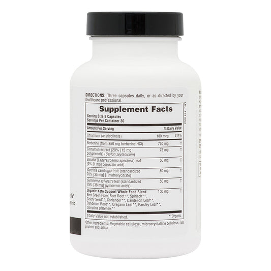 Natures Plus Keto living Sugar Control - 90 Capsules Natures Plus
