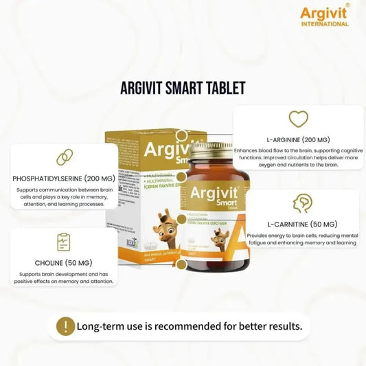Argivit Smart - 30 Tablets Argivit