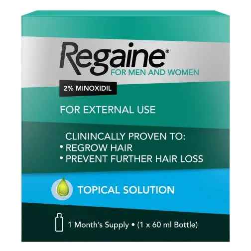 Regaine 2% For Men & Women Topical Hair Solution 60ml
