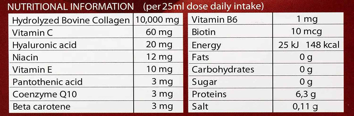 Sunshine Nutrition Platinum Collagen Derma Shots 20's x 25ml