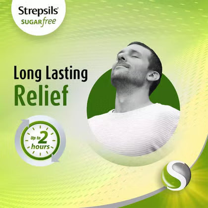 Strepsils Lemon Sugar Free Lozenges 16's Strepsils