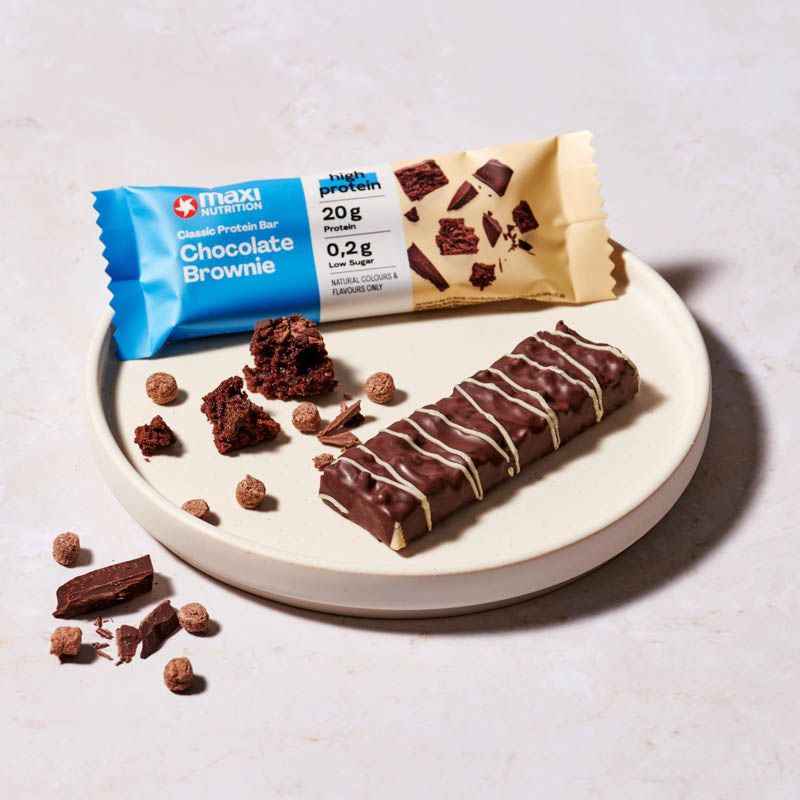Maxi Nutrition Classic Protein Bar Chocolate Brownie 40G -Box of 16 pcs