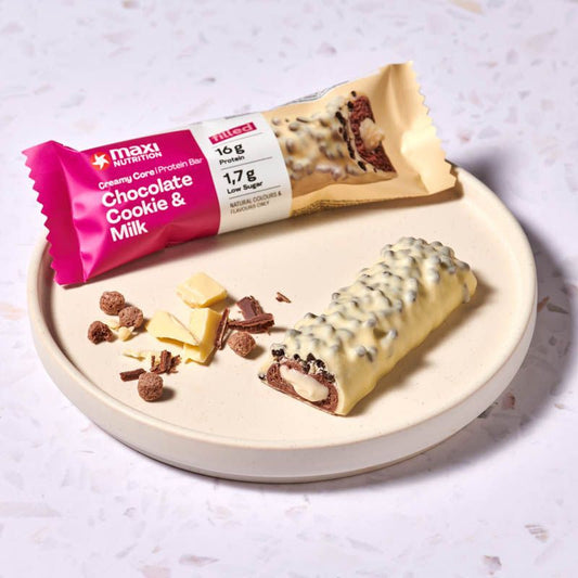 Maxi Nutrition Bar Chocolate Cookie & Milk 45g Box of 12pcs Maxi Nutrition