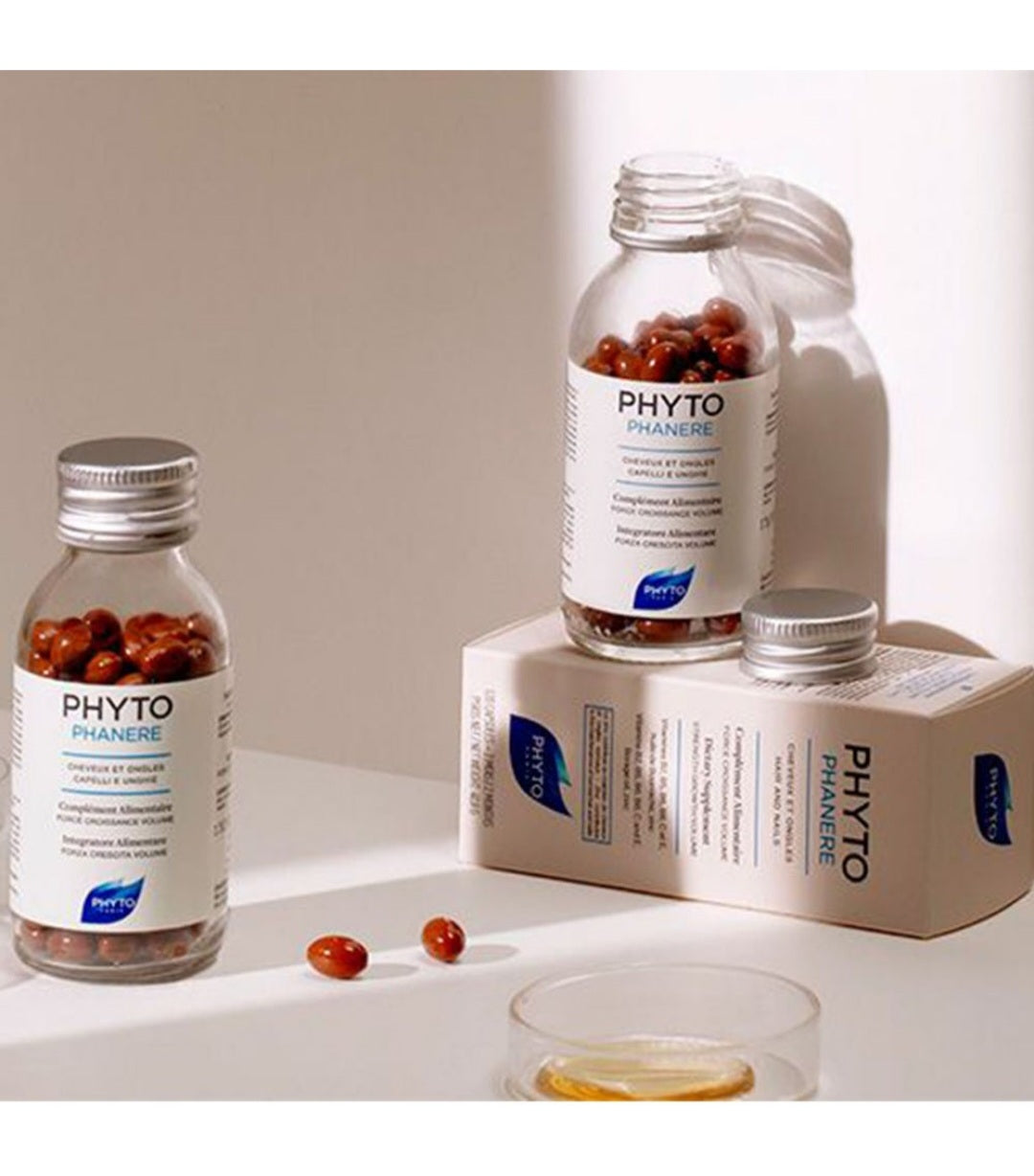 Phyto Phytophanere Hair & Nail Supplement Capsules, Pack of 120's