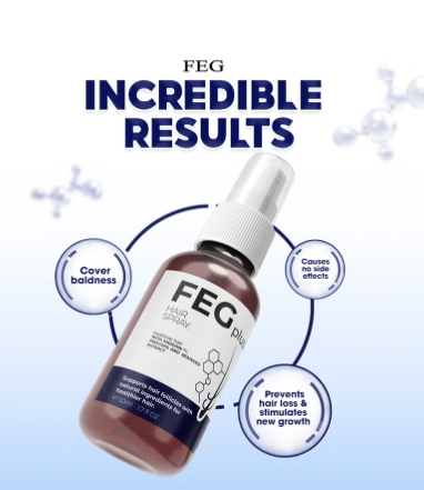 FEG Plus Hair Growth Serum + Hair Roller