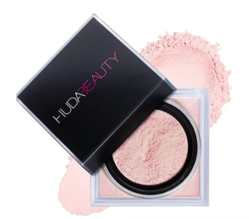 Easy Bake Loose Baking & Setting Powder- Cherry Blossom Cake, 20g Pink huda beauty