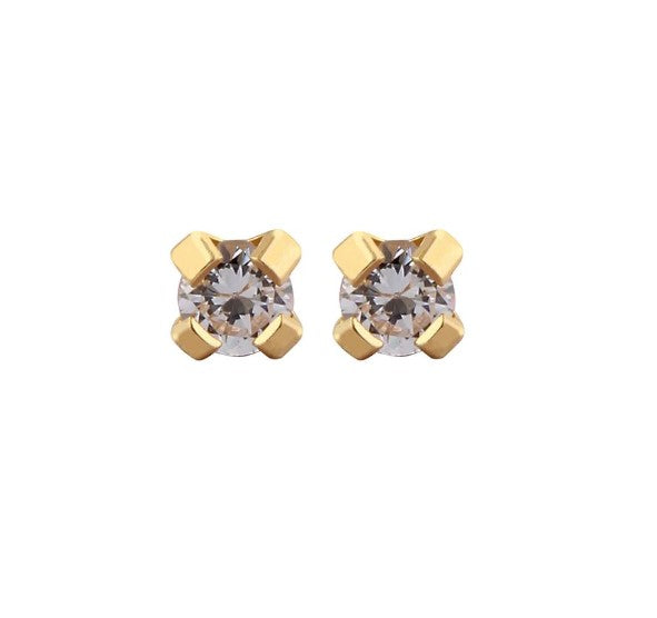 STUDEX TINY TIPS CHILDREN'S EARRINGS TT-740 2mm CZ STUDEX
