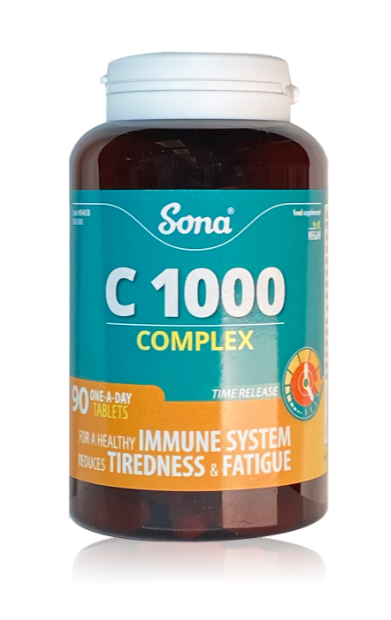 Sona Vitamin C 1000 mg Complex – 90 Tablets sona