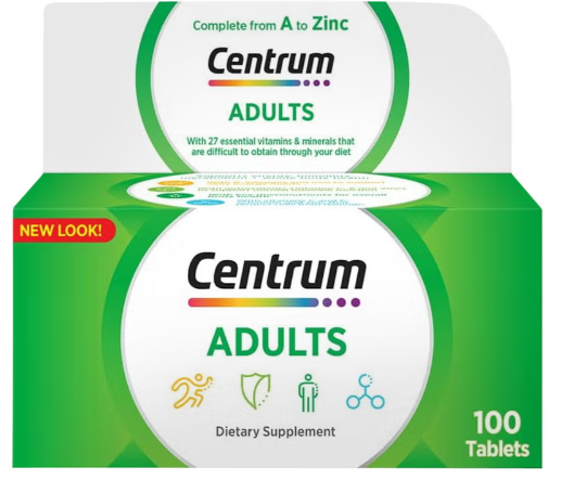 Centrum adults multivitamin - 100 tablets