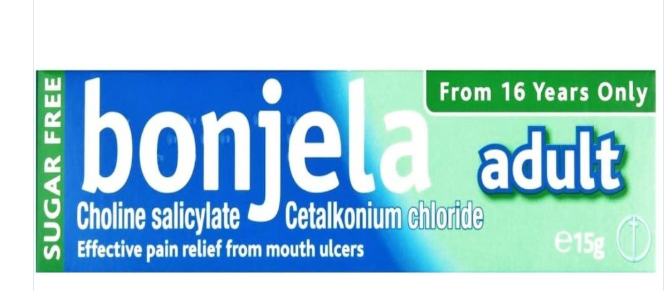 Bonjela gel 15gm tube