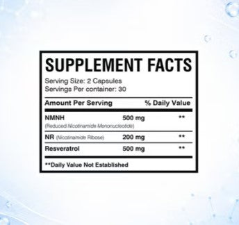 AMS NMNH Revive NAD+ Precursor Capsules 60 Caps