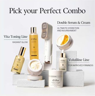 D'Alba Signature Allthera Double Shot Beauty Massager Kit