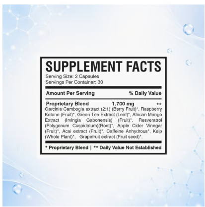 AMS Raspberry Ketone Lean - 60 Capsules