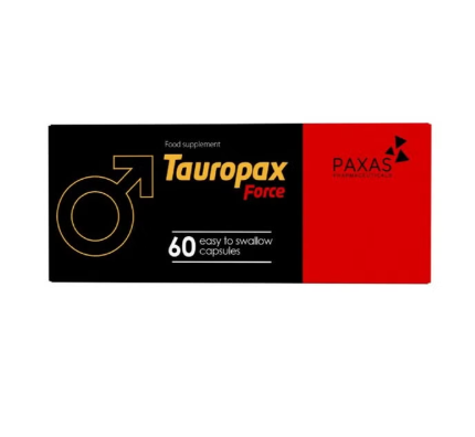 Paxas Tauropax Force Men's Supplement, 60 Capsules