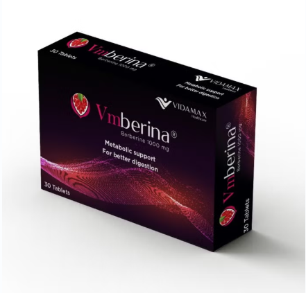 Vidamax Vmberina Berberine 1000 mg, 30 Tablets