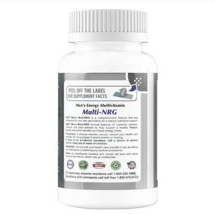 AMS Multi-NRG One Daily Men's Multivitamin, 45 Caplets
