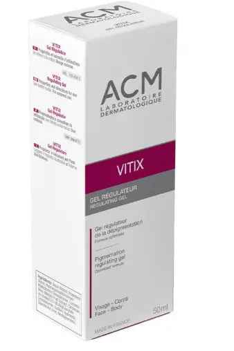 Acm vitix pigmentation regulating gel for face & body 50ml