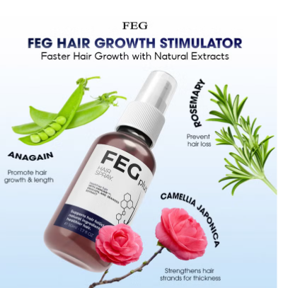 FEG Plus Hair Growth Serum 22%