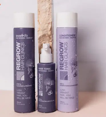 Regrow Step 1 -Cleanse & Prepare Shampoo For Women 300ml Regrow