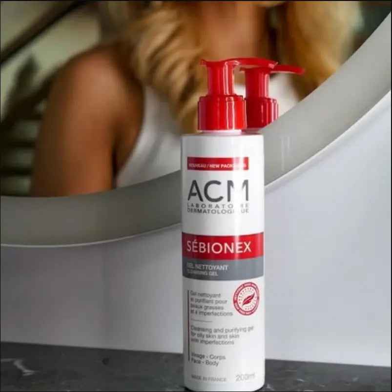 Acm sebionex cleansing gel for oily and acne-prone skin 200ml