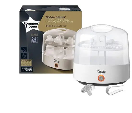 Tommee Tippee Closer To Nature Electric Steam Steriliser-White Tommee Tippee