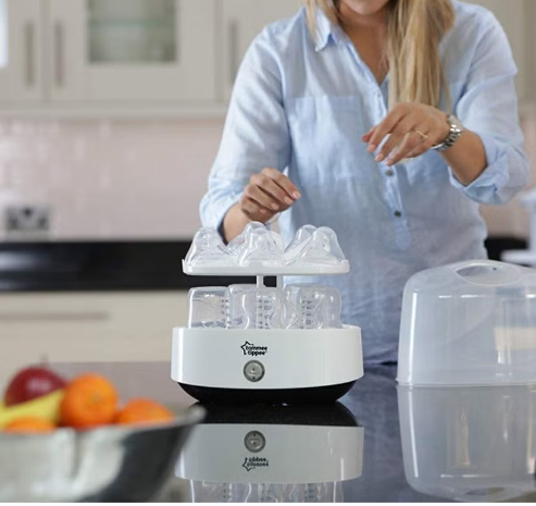 Tommee Tippee Closer To Nature Electric Steam Steriliser-White