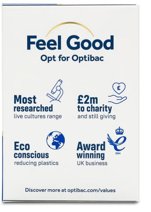 Optibac Every Day Extra Probiotic Capsules, Pack of 30's