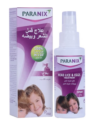 Paranix Head Lice & Eggs Treatment Spray 100 mL paranix
