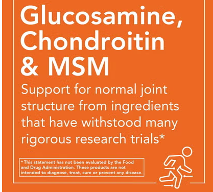 Now Glucosamine & Chondroitin Capsules 90s NOW