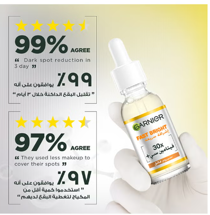 Garnier Skinactive Fast Bright 30x Vitamin C+ Serum 30 ml Garnier